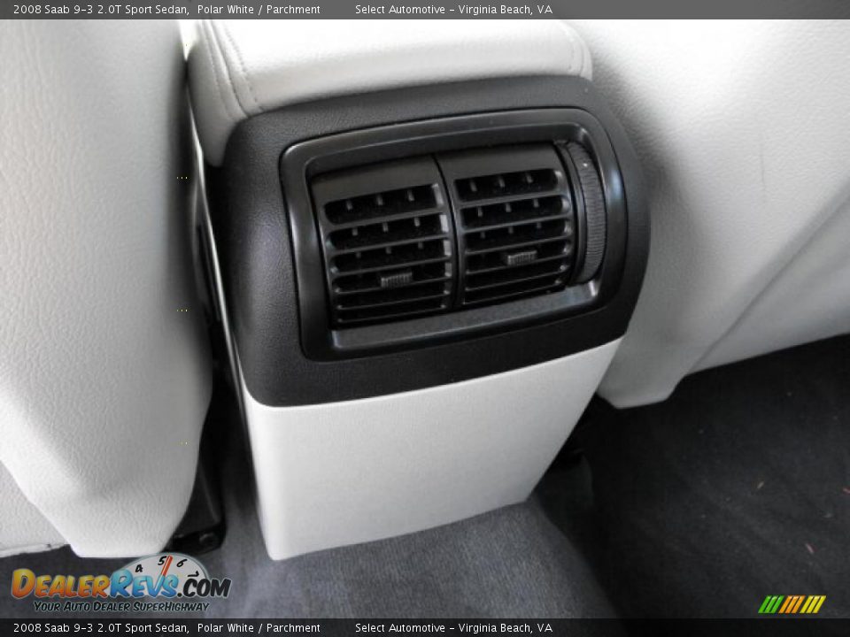 2008 Saab 9-3 2.0T Sport Sedan Polar White / Parchment Photo #13