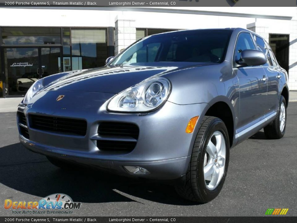 2006 Porsche Cayenne S Titanium Metallic / Black Photo #2