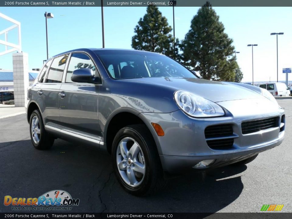 2006 Porsche Cayenne S Titanium Metallic / Black Photo #4