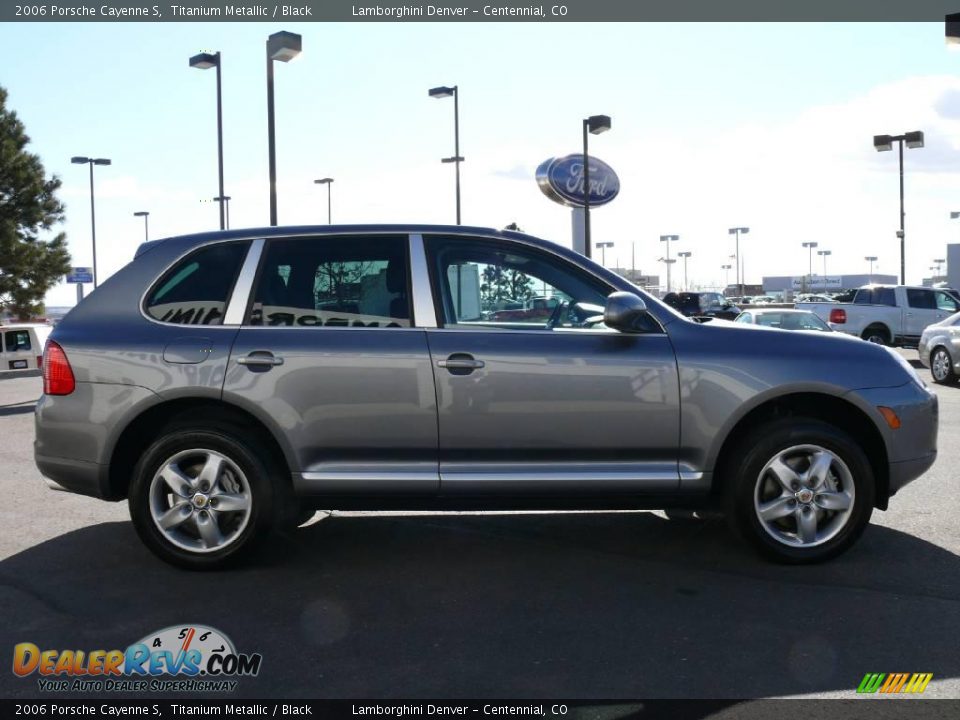 2006 Porsche Cayenne S Titanium Metallic / Black Photo #5
