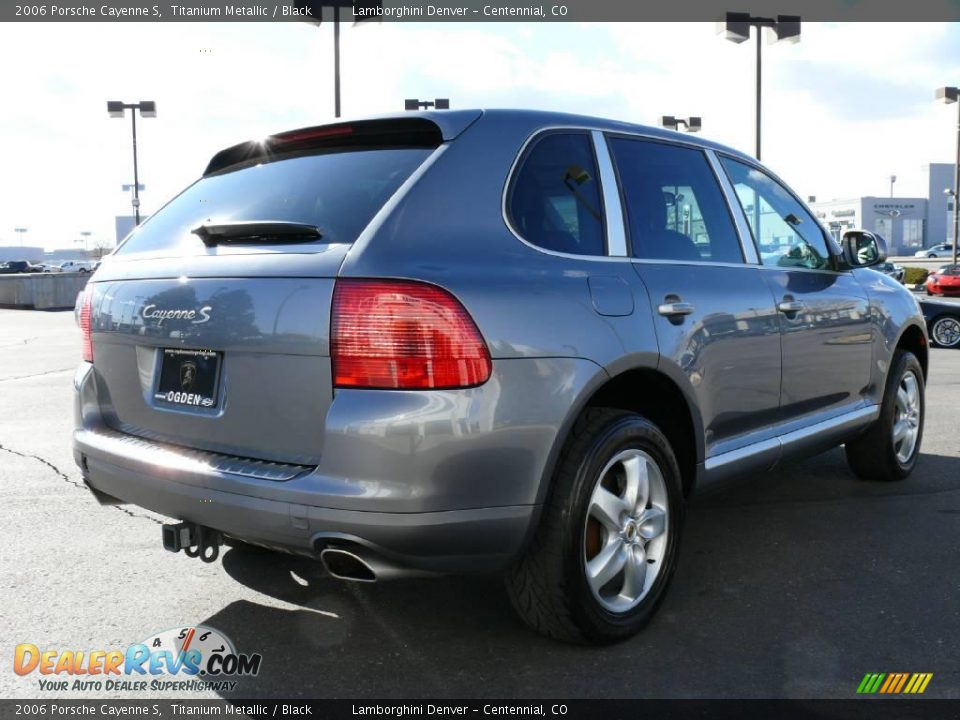 2006 Porsche Cayenne S Titanium Metallic / Black Photo #6