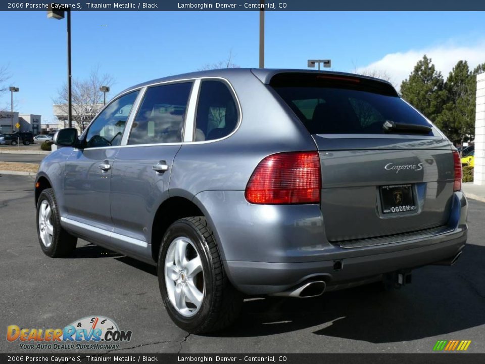 2006 Porsche Cayenne S Titanium Metallic / Black Photo #8