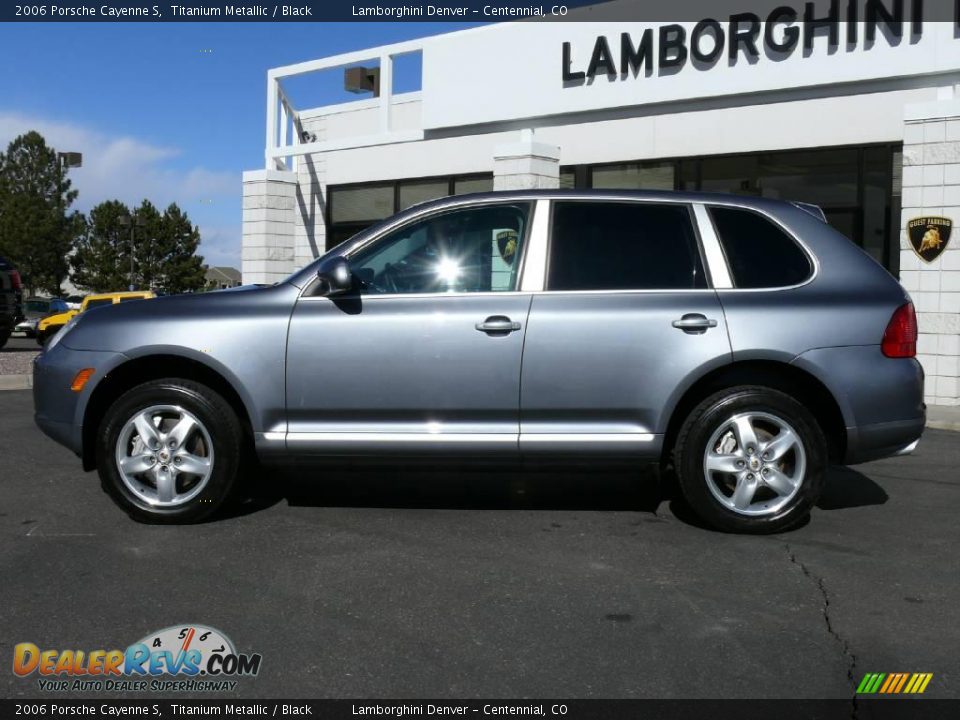 2006 Porsche Cayenne S Titanium Metallic / Black Photo #9