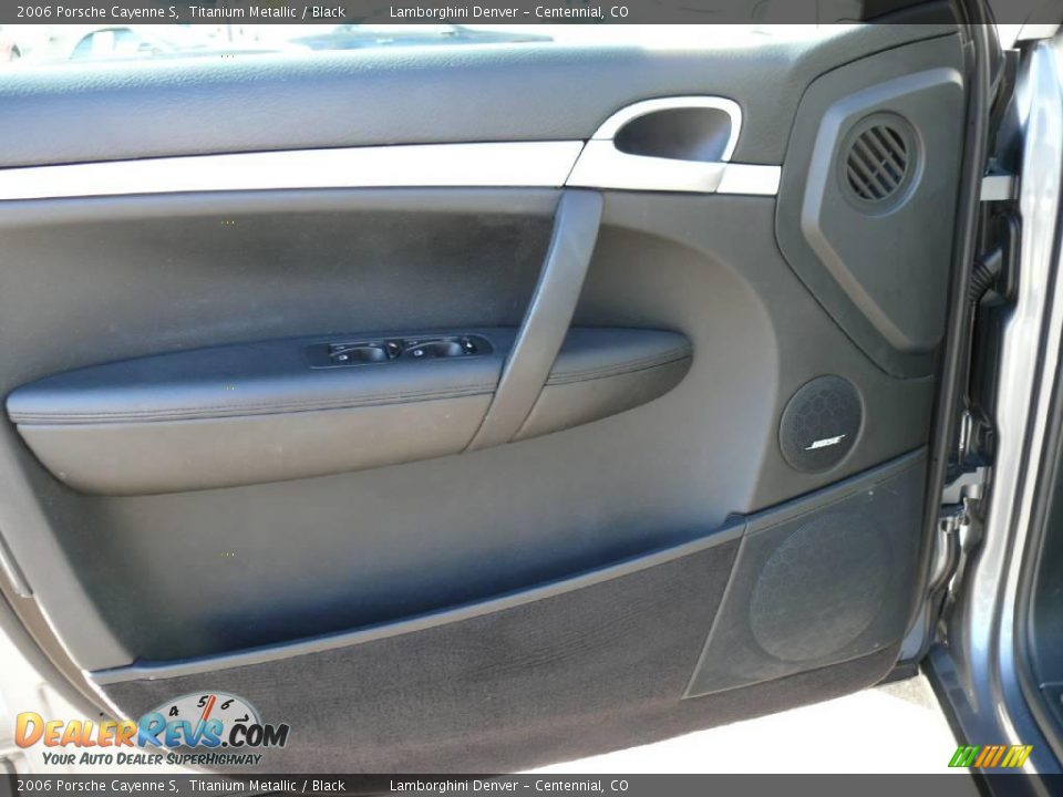 2006 Porsche Cayenne S Titanium Metallic / Black Photo #10