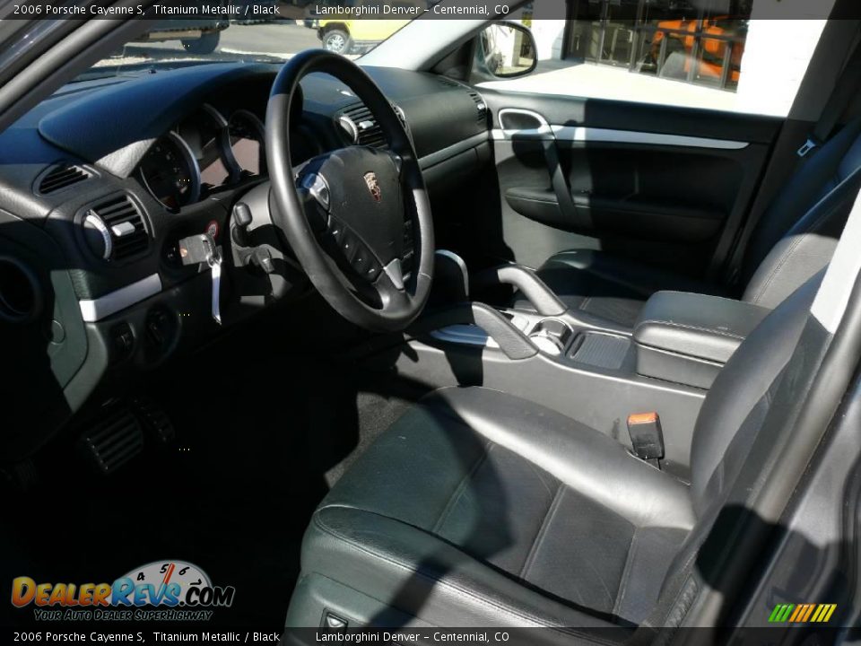 2006 Porsche Cayenne S Titanium Metallic / Black Photo #11