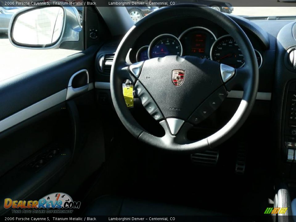 2006 Porsche Cayenne S Titanium Metallic / Black Photo #12