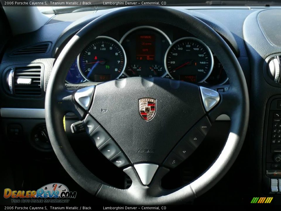 2006 Porsche Cayenne S Titanium Metallic / Black Photo #13