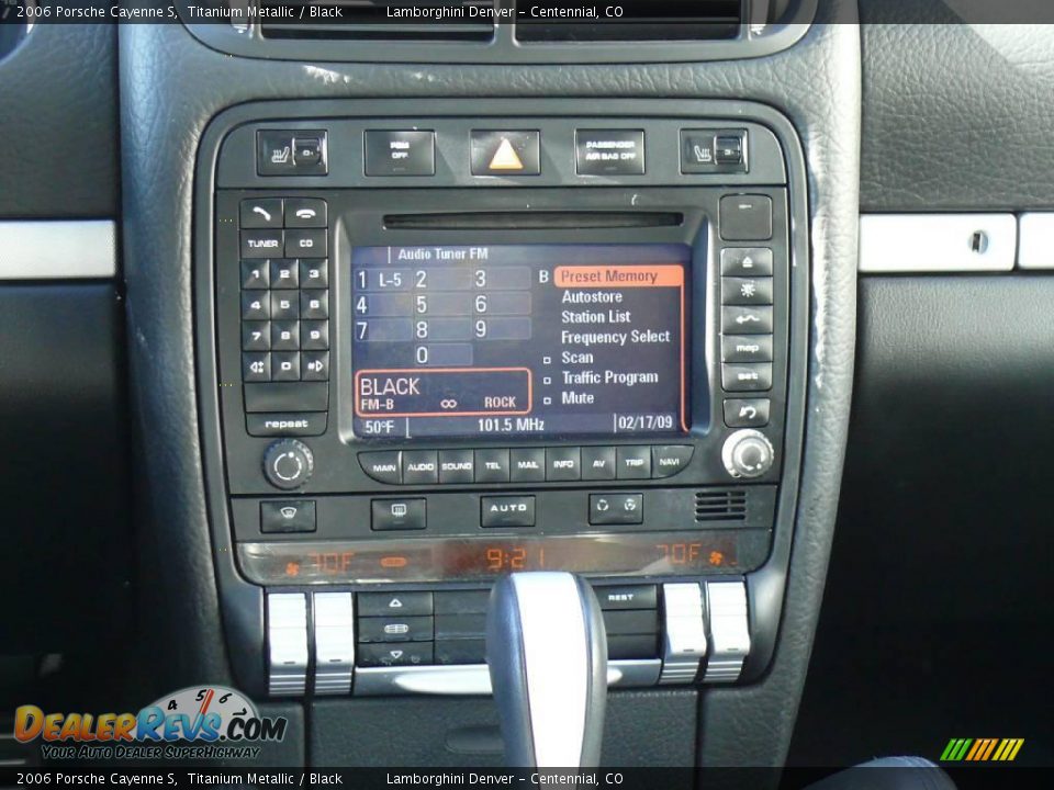 2006 Porsche Cayenne S Titanium Metallic / Black Photo #16