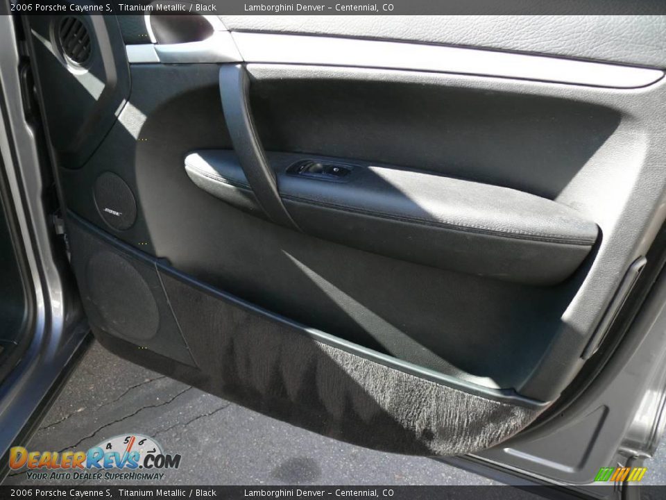 2006 Porsche Cayenne S Titanium Metallic / Black Photo #19