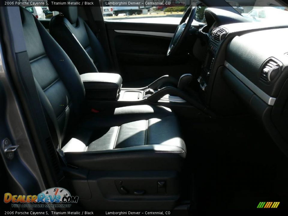 2006 Porsche Cayenne S Titanium Metallic / Black Photo #20