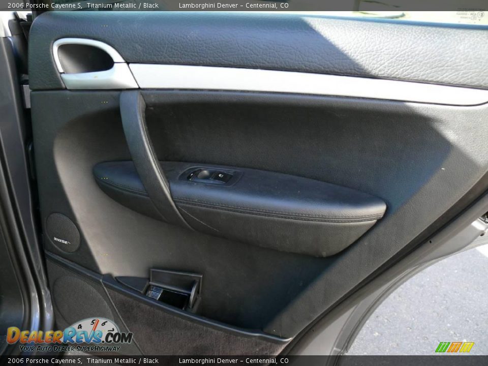 2006 Porsche Cayenne S Titanium Metallic / Black Photo #21