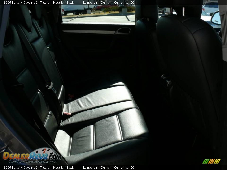 2006 Porsche Cayenne S Titanium Metallic / Black Photo #22