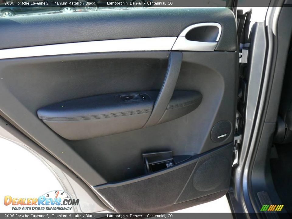 2006 Porsche Cayenne S Titanium Metallic / Black Photo #23