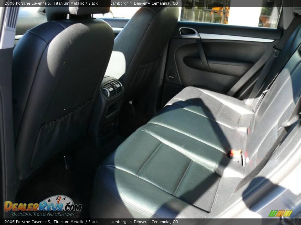 2006 Porsche Cayenne S Titanium Metallic / Black Photo #24