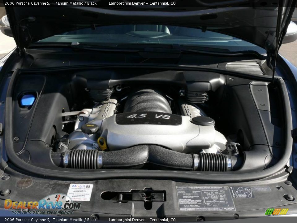 2006 Porsche Cayenne S Titanium Metallic / Black Photo #26