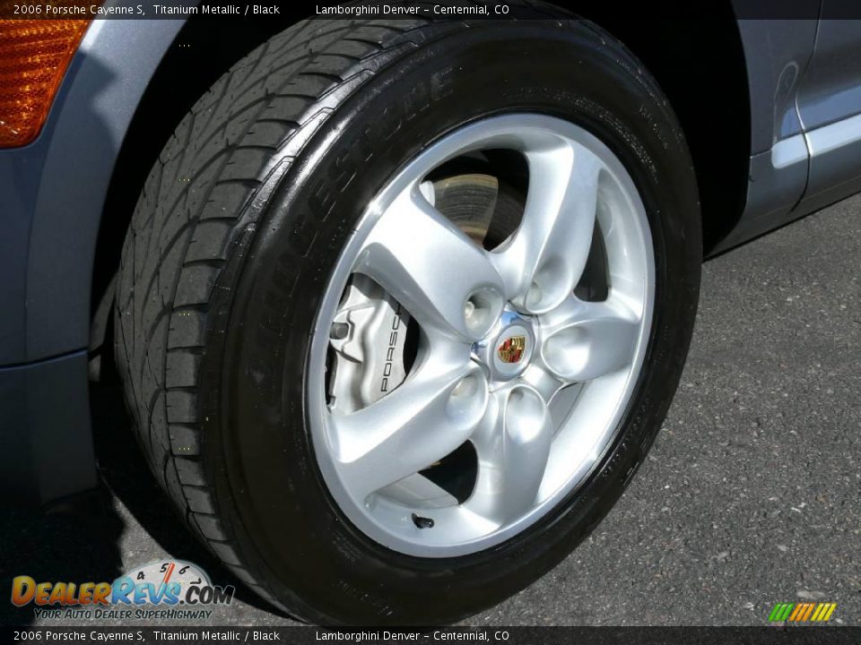 2006 Porsche Cayenne S Titanium Metallic / Black Photo #27