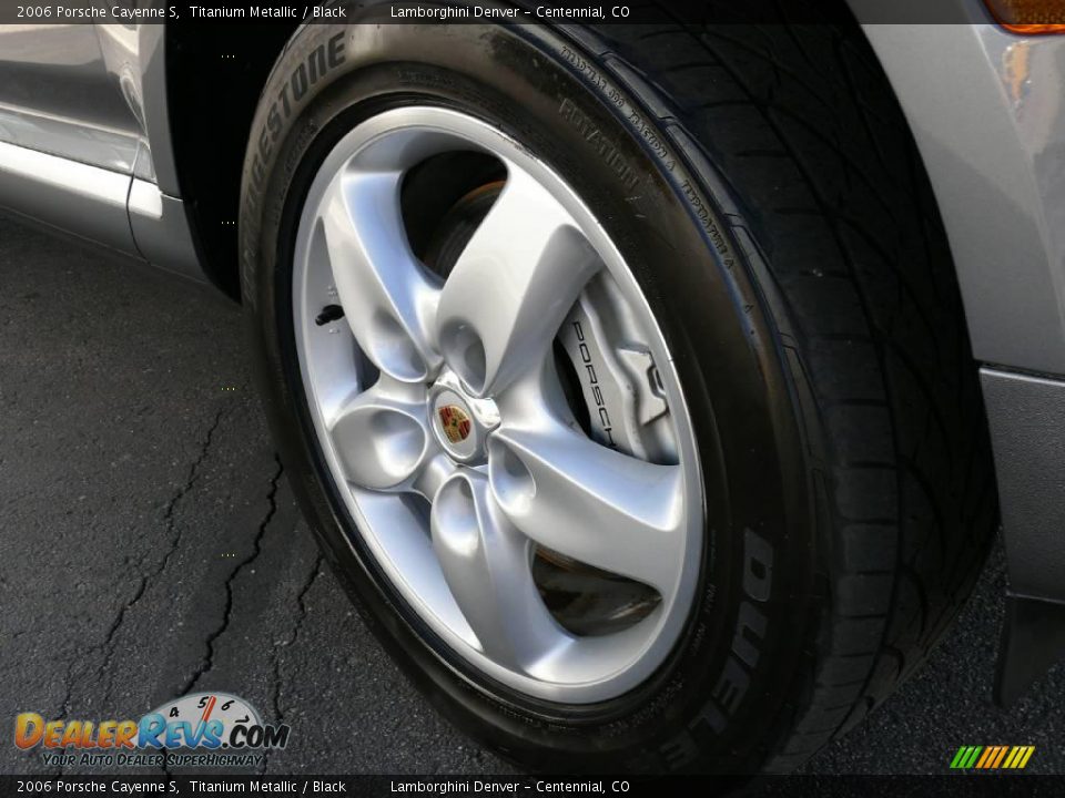 2006 Porsche Cayenne S Titanium Metallic / Black Photo #28