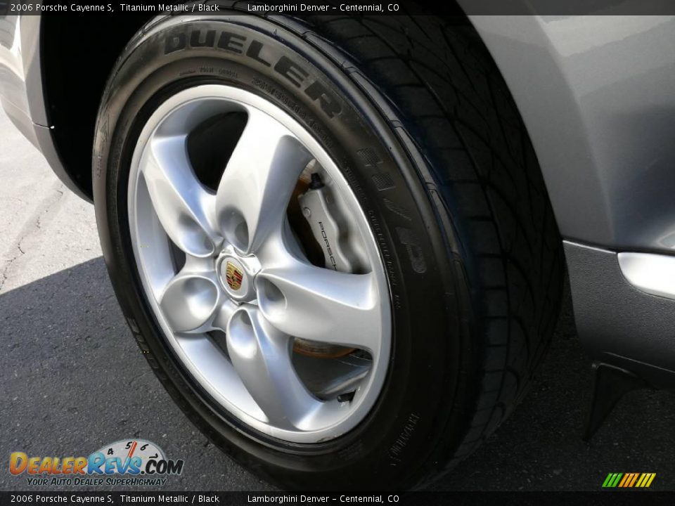 2006 Porsche Cayenne S Titanium Metallic / Black Photo #29
