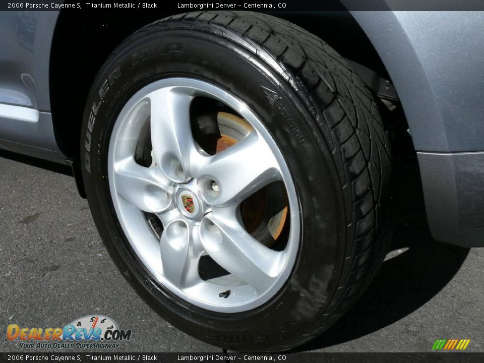 2006 Porsche Cayenne S Titanium Metallic / Black Photo #30