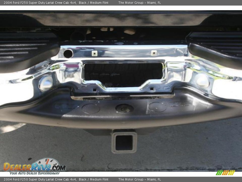 2004 Ford F250 Super Duty Lariat Crew Cab 4x4 Black / Medium Flint Photo #21