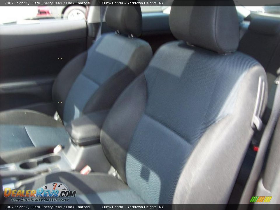 2007 Scion tC Black Cherry Pearl / Dark Charcoal Photo #8