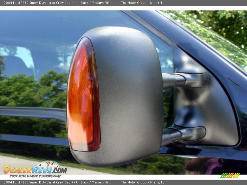 2004 Ford F250 Super Duty Lariat Crew Cab 4x4 Black / Medium Flint Photo #25