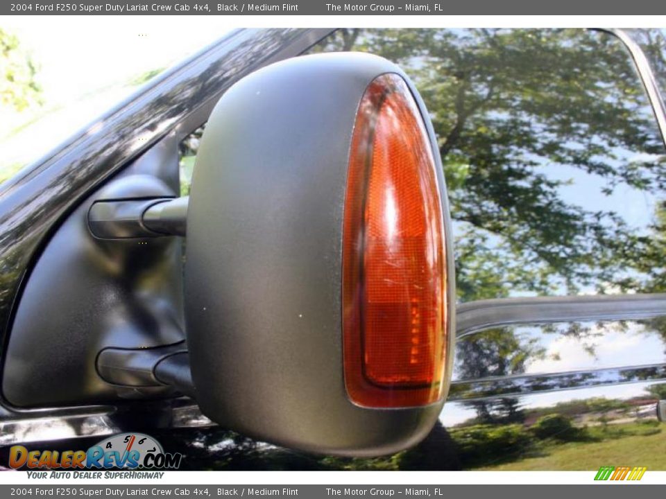 2004 Ford F250 Super Duty Lariat Crew Cab 4x4 Black / Medium Flint Photo #26