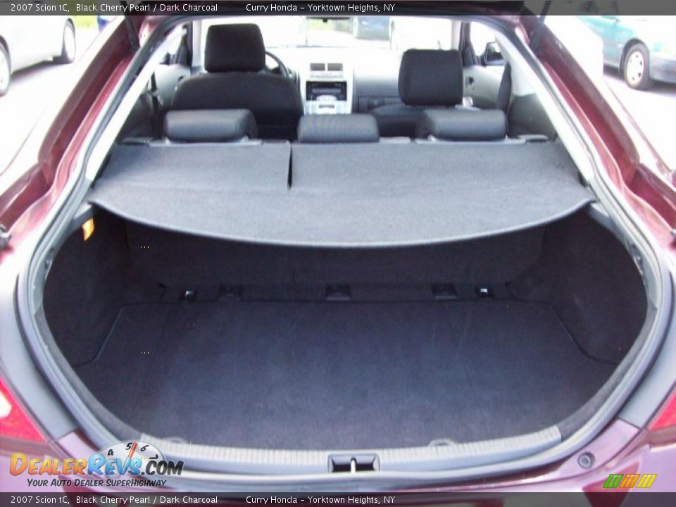 2007 Scion tC Black Cherry Pearl / Dark Charcoal Photo #10