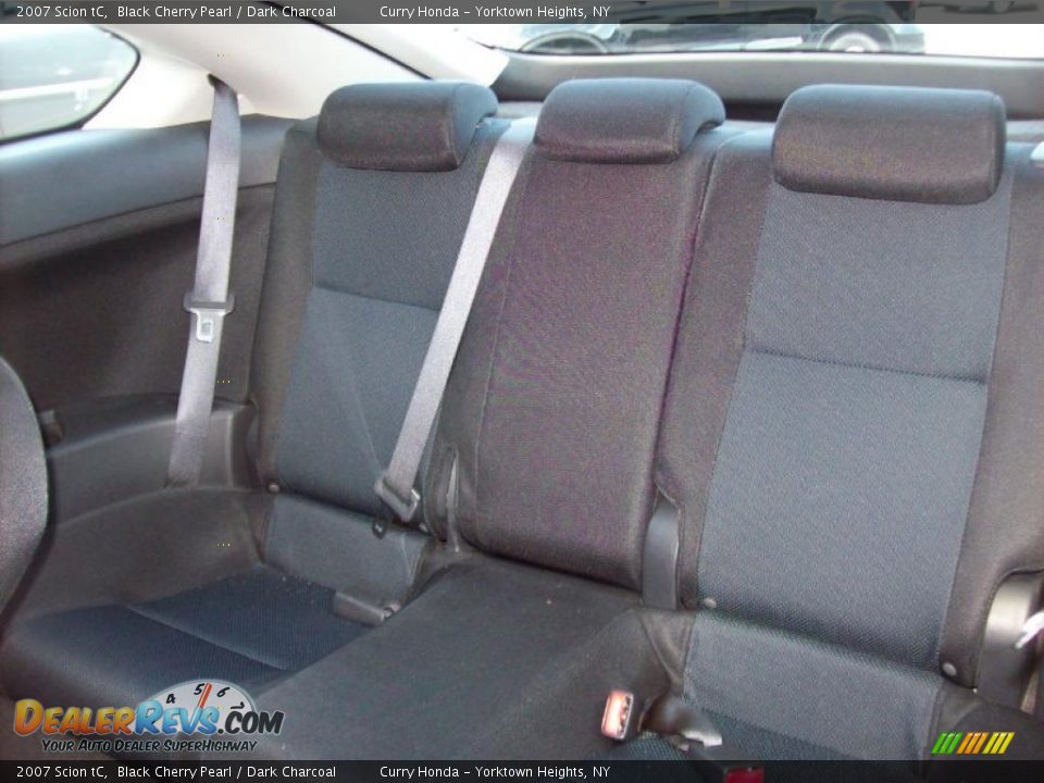 2007 Scion tC Black Cherry Pearl / Dark Charcoal Photo #16