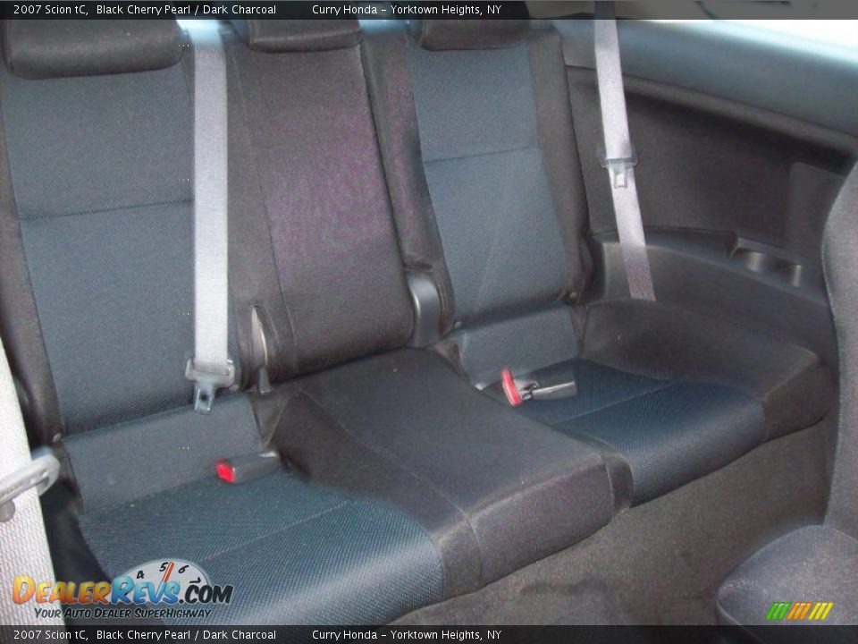 2007 Scion tC Black Cherry Pearl / Dark Charcoal Photo #17
