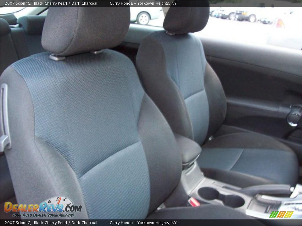 2007 Scion tC Black Cherry Pearl / Dark Charcoal Photo #18