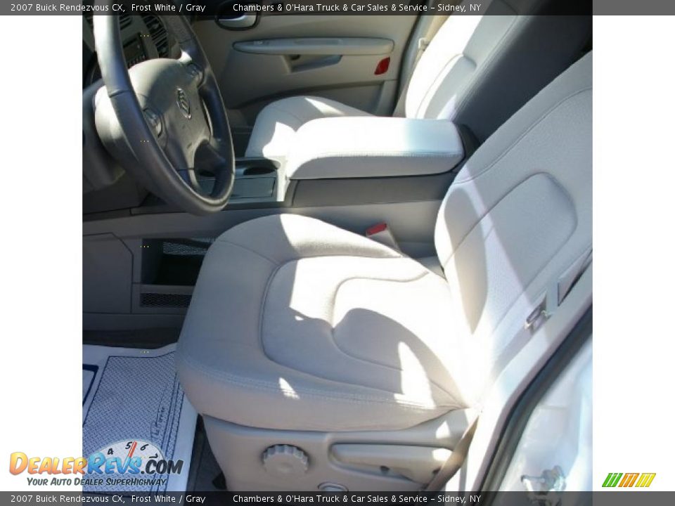 2007 Buick Rendezvous CX Frost White / Gray Photo #3