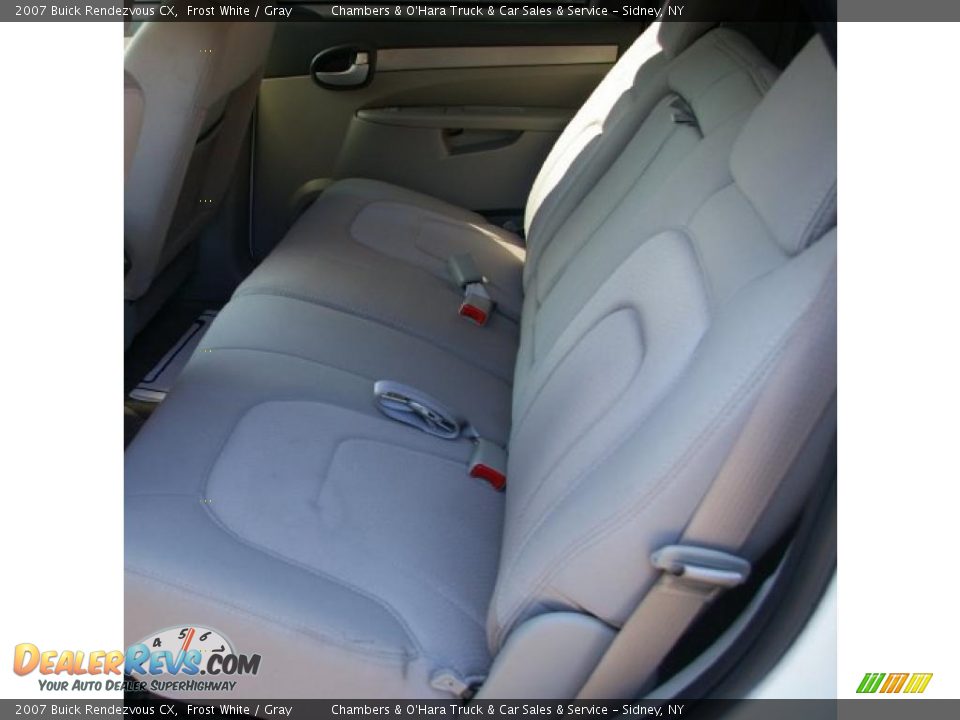 2007 Buick Rendezvous CX Frost White / Gray Photo #4