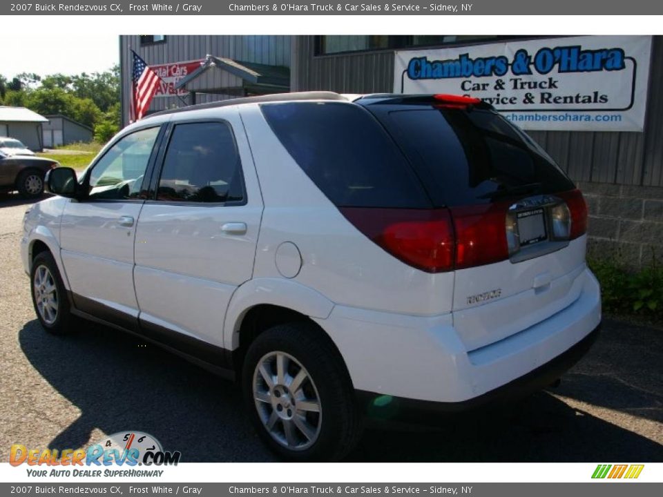 2007 Buick Rendezvous CX Frost White / Gray Photo #9