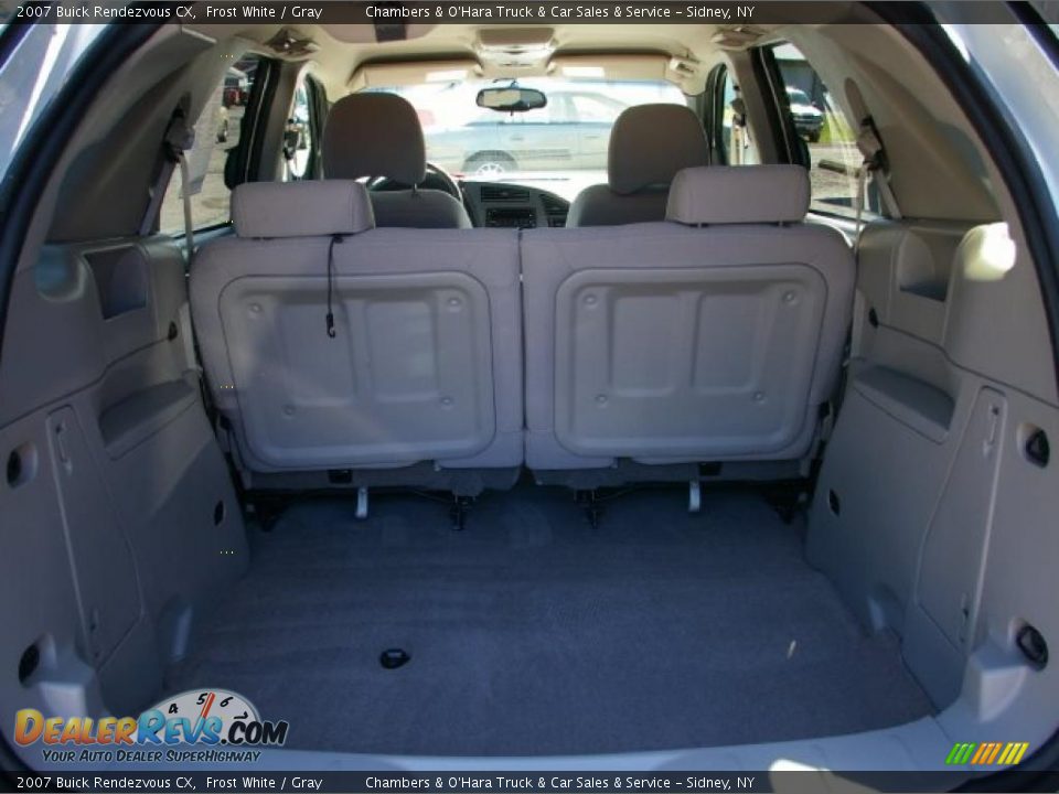2007 Buick Rendezvous CX Frost White / Gray Photo #11