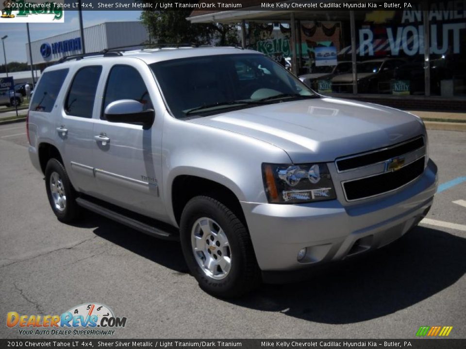 2010 Chevrolet Tahoe LT 4x4 Sheer Silver Metallic / Light Titanium/Dark Titanium Photo #1