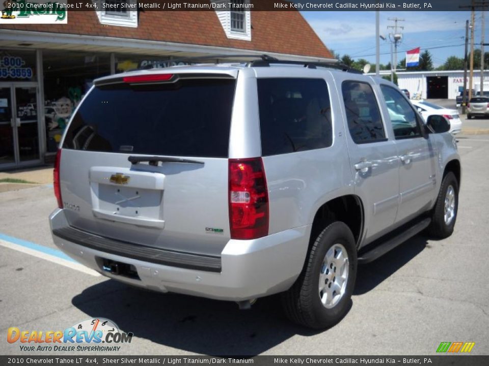 2010 Chevrolet Tahoe LT 4x4 Sheer Silver Metallic / Light Titanium/Dark Titanium Photo #3