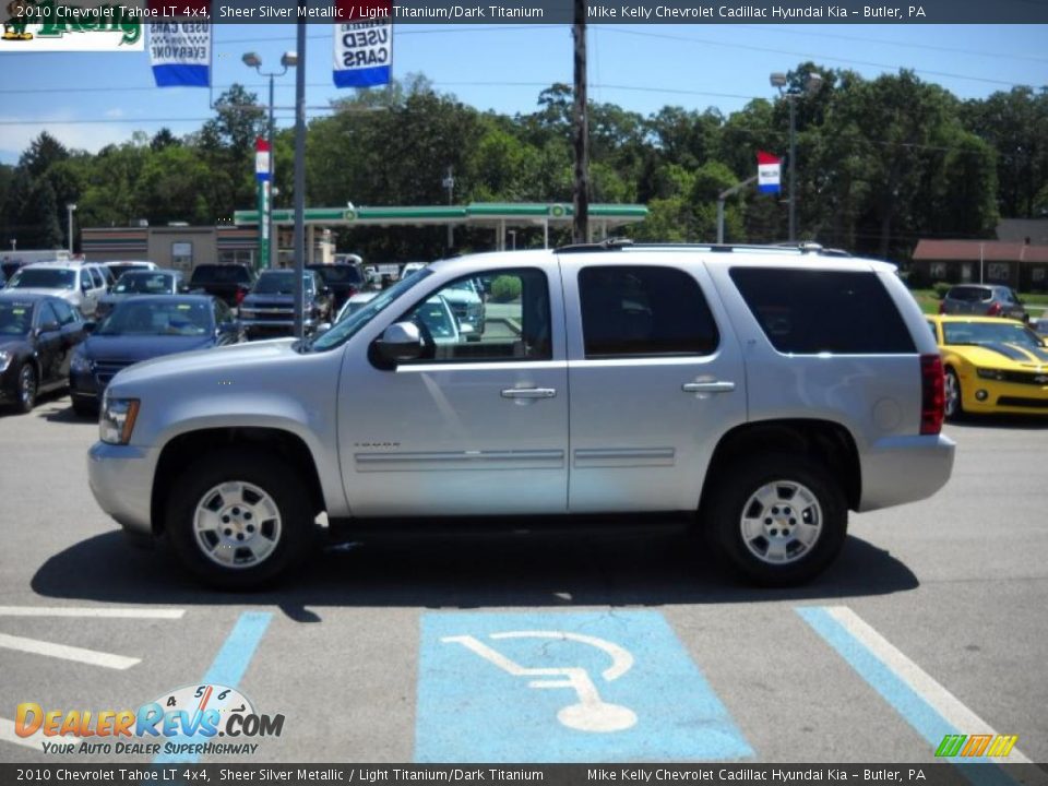 2010 Chevrolet Tahoe LT 4x4 Sheer Silver Metallic / Light Titanium/Dark Titanium Photo #6