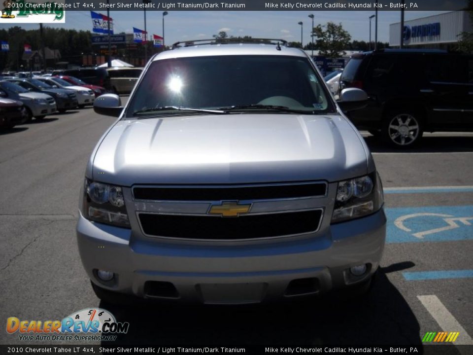 2010 Chevrolet Tahoe LT 4x4 Sheer Silver Metallic / Light Titanium/Dark Titanium Photo #16
