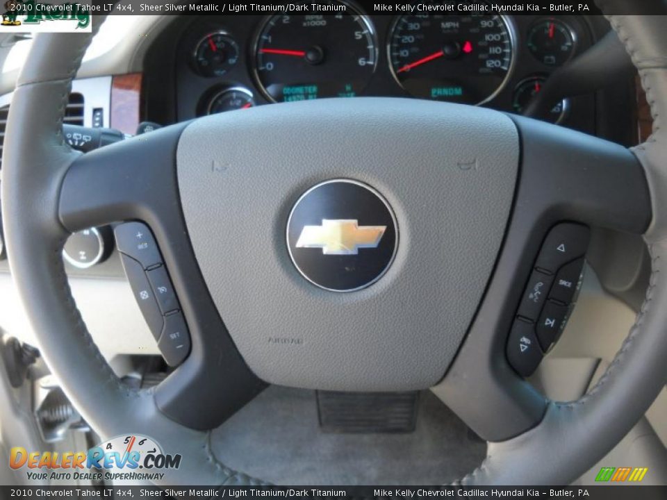 2010 Chevrolet Tahoe LT 4x4 Sheer Silver Metallic / Light Titanium/Dark Titanium Photo #19