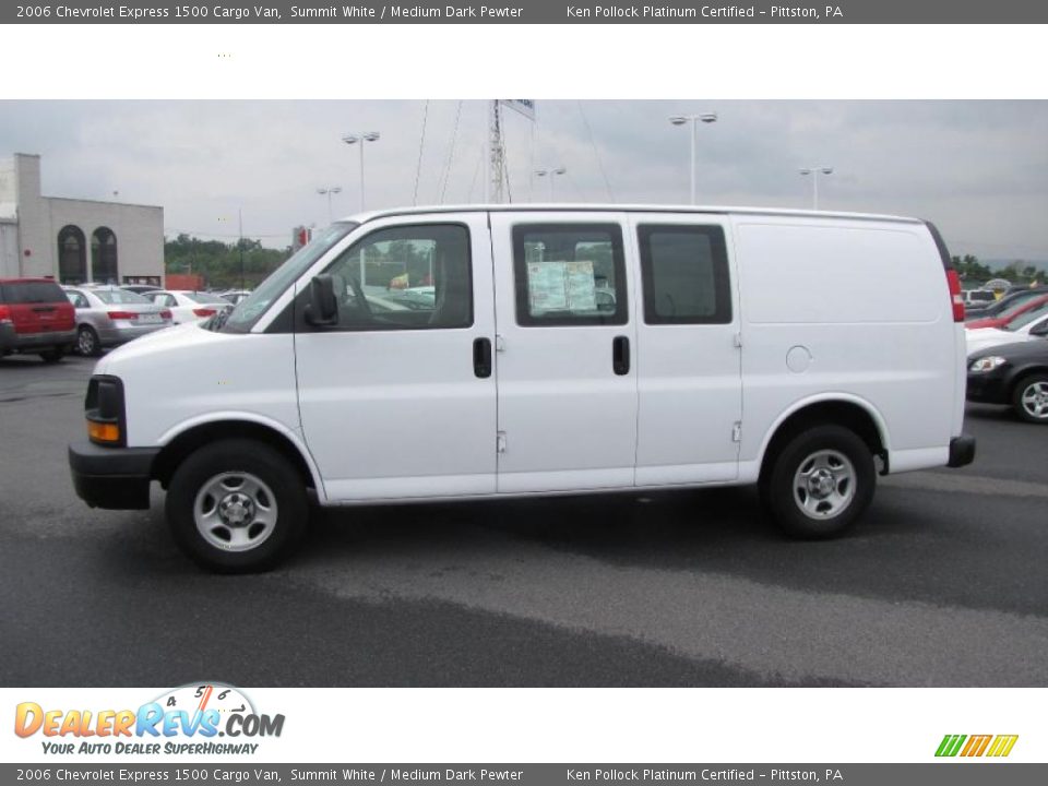 2006 Chevrolet Express 1500 Cargo Van Summit White / Medium Dark Pewter Photo #1