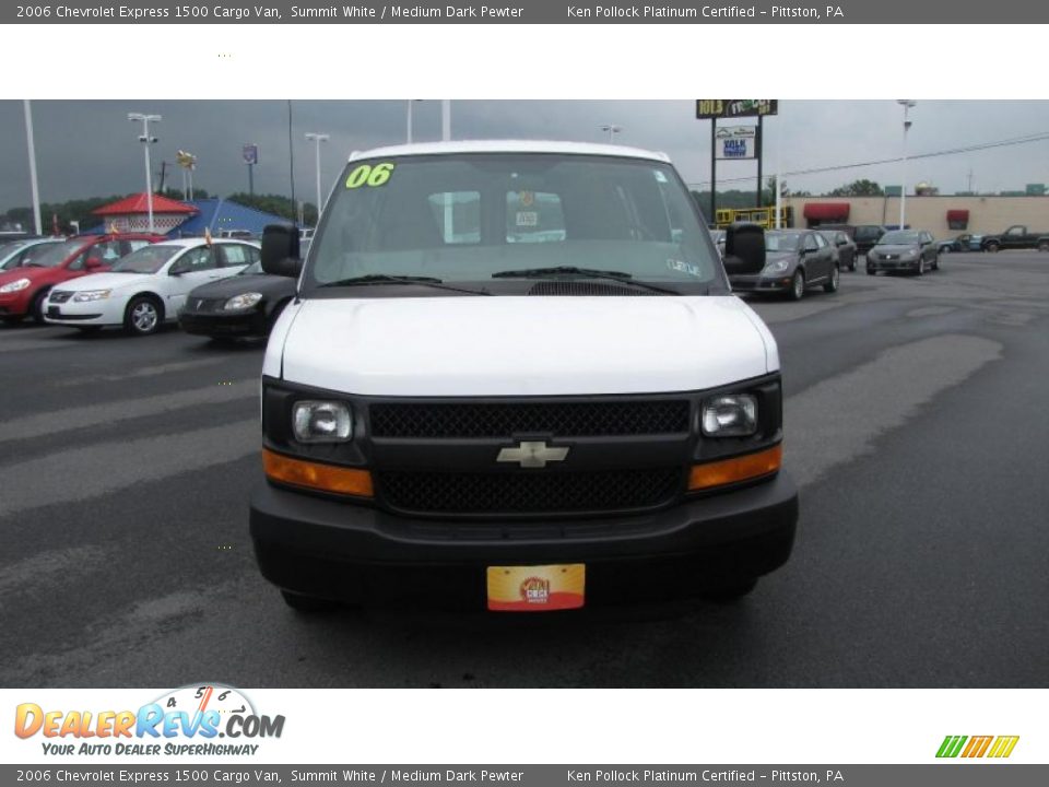 2006 Chevrolet Express 1500 Cargo Van Summit White / Medium Dark Pewter Photo #3