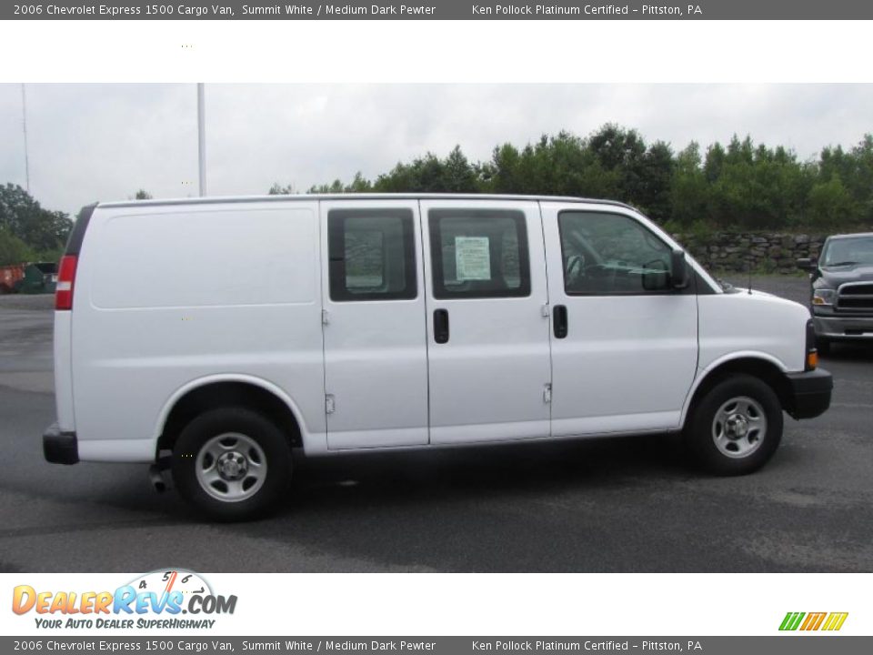 2006 Chevrolet Express 1500 Cargo Van Summit White / Medium Dark Pewter Photo #5