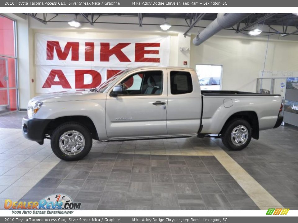 2010 Toyota Tacoma Access Cab Silver Streak Mica / Graphite Photo #1