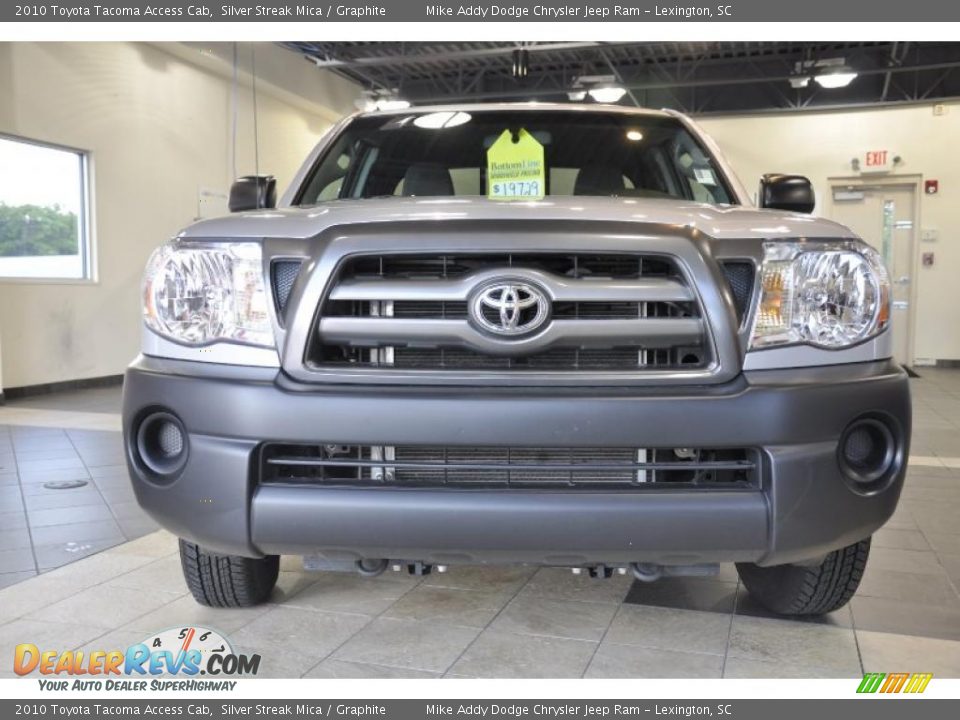 2010 Toyota Tacoma Access Cab Silver Streak Mica / Graphite Photo #2