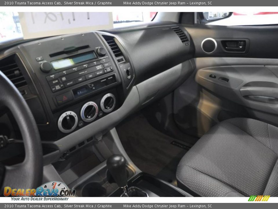 2010 Toyota Tacoma Access Cab Silver Streak Mica / Graphite Photo #8