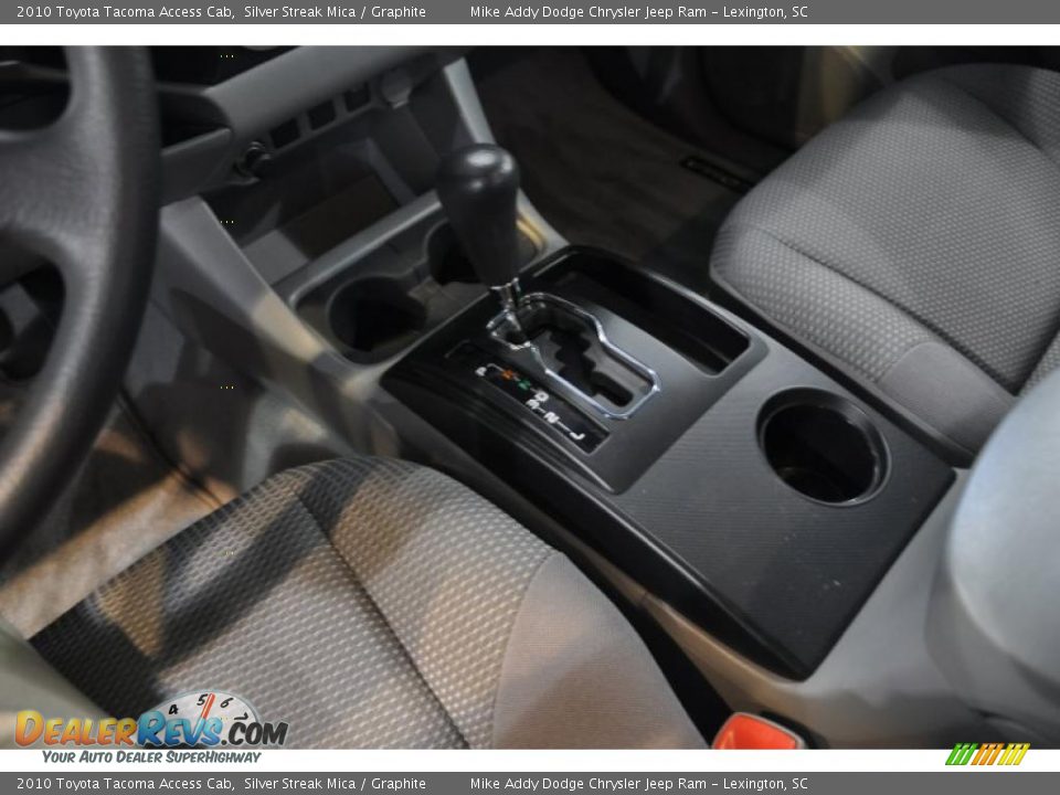 2010 Toyota Tacoma Access Cab Silver Streak Mica / Graphite Photo #11