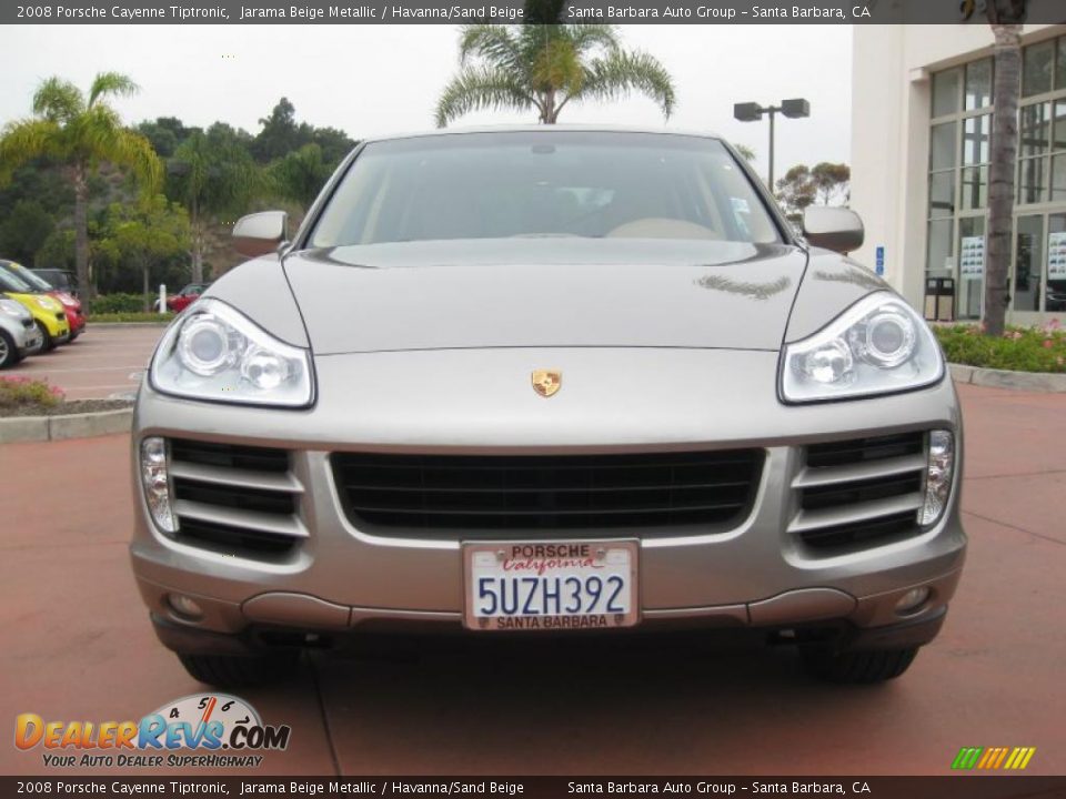 2008 Porsche Cayenne Tiptronic Jarama Beige Metallic / Havanna/Sand Beige Photo #2