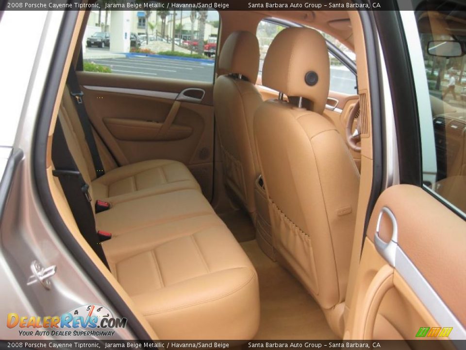 2008 Porsche Cayenne Tiptronic Jarama Beige Metallic / Havanna/Sand Beige Photo #8