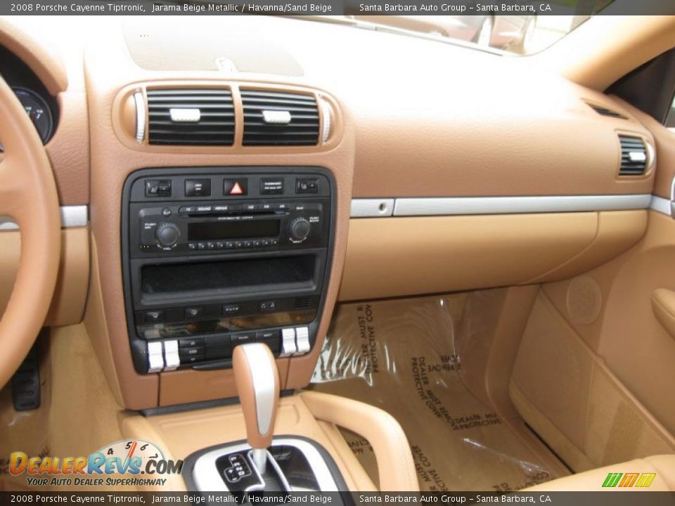 2008 Porsche Cayenne Tiptronic Jarama Beige Metallic / Havanna/Sand Beige Photo #10